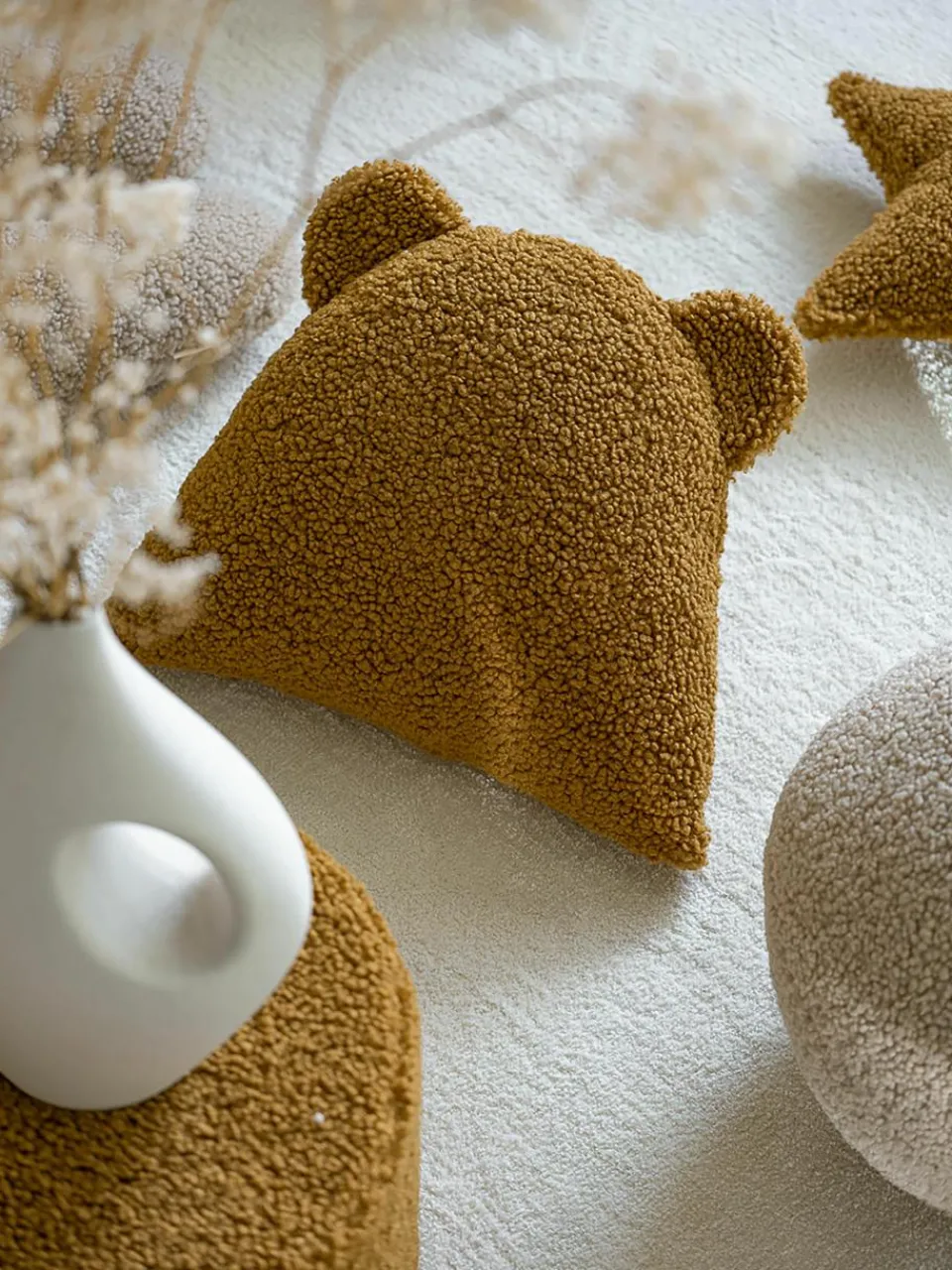 Teddy knuffelkussen Beer^Wigiwama Discount