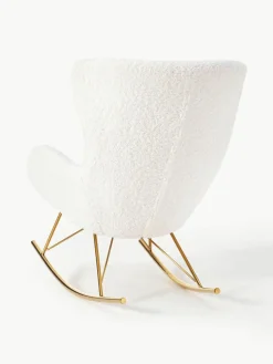 Teddy schommelstoel Wing met metalen poten^Westwing Collection Best