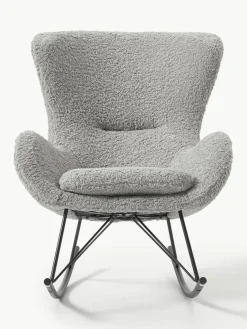 Teddy schommelstoel Wing met metalen poten^Westwing Collection Outlet