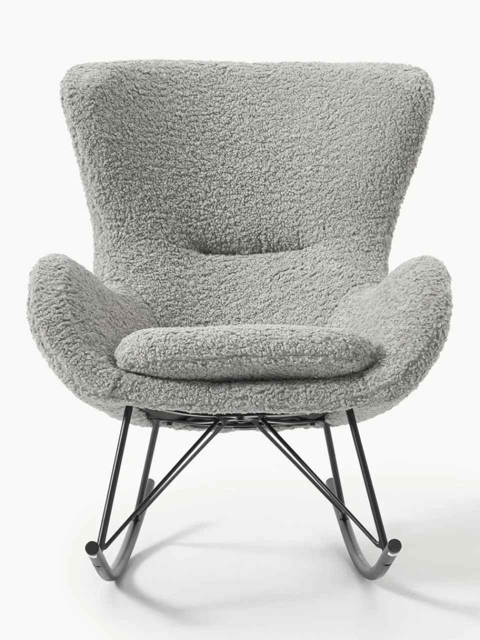 Teddy schommelstoel Wing met metalen poten^Westwing Collection Outlet