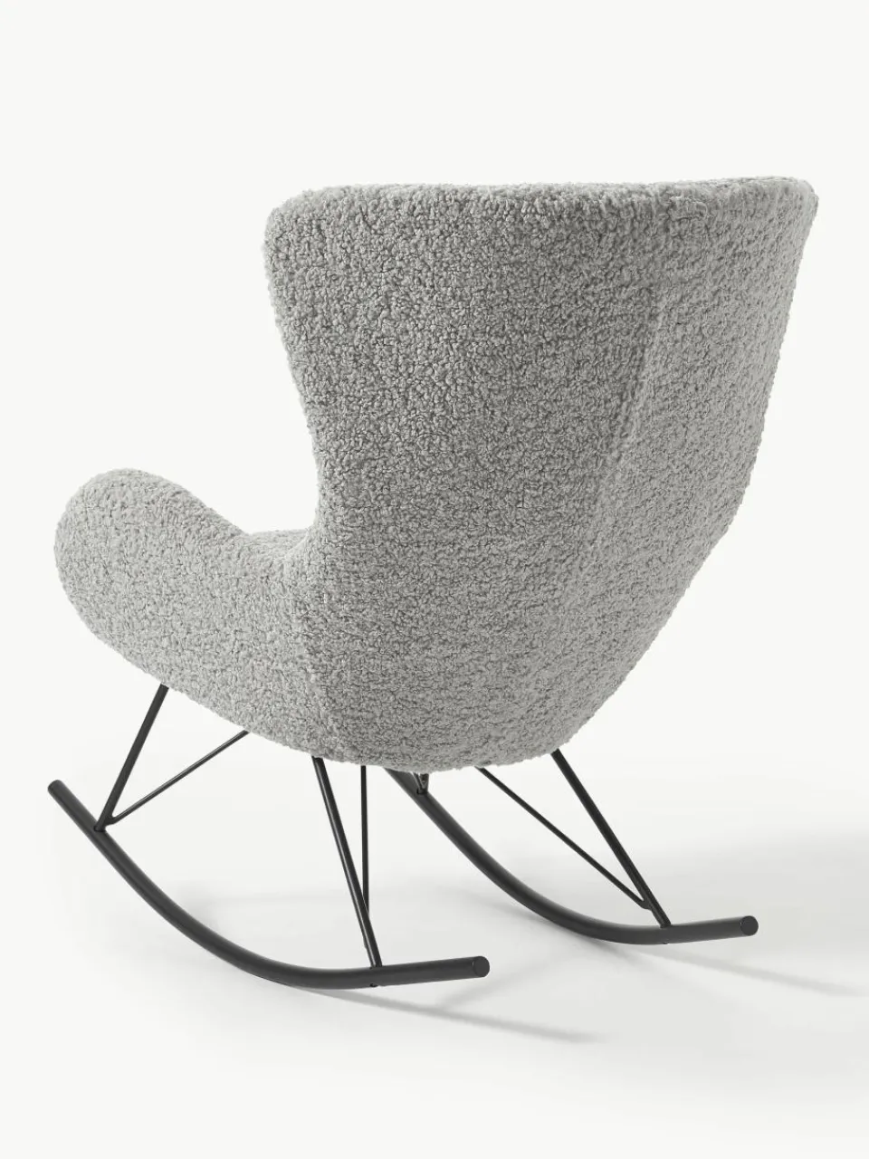 Teddy schommelstoel Wing met metalen poten^Westwing Collection Outlet