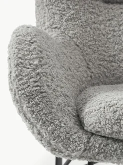 Teddy schommelstoel Wing met metalen poten^Westwing Collection Outlet
