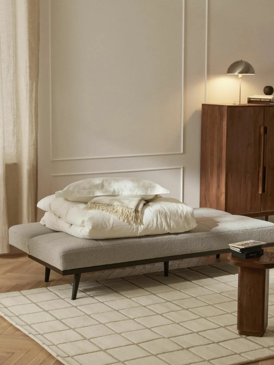Teddy slaapbank Evy (3-zits)^Westwing Collection Outlet