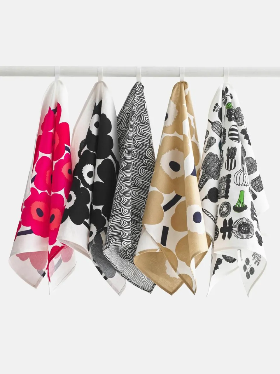 Theedoeken Pieni Unikko, 2 stuks^Marimekko Clearance