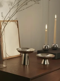 Theelicht- en stokkandelaars Celona, set van 2^Westwing Collection Discount
