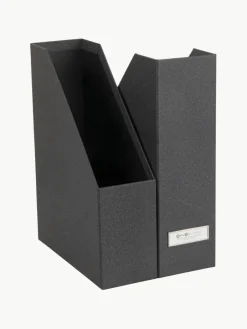 Tijdschriftencassette Viola, 2 stuks^Bigso Box of Sweden Fashion