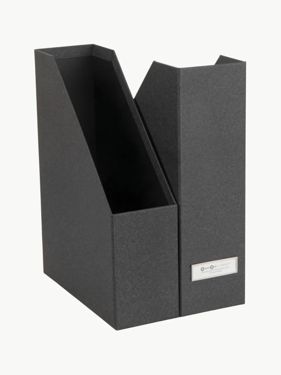 Tijdschriftencassette Viola, 2 stuks^Bigso Box of Sweden Fashion