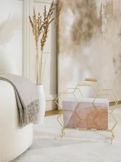 Tijdschriftenhouder Honeycomb^Westwing New