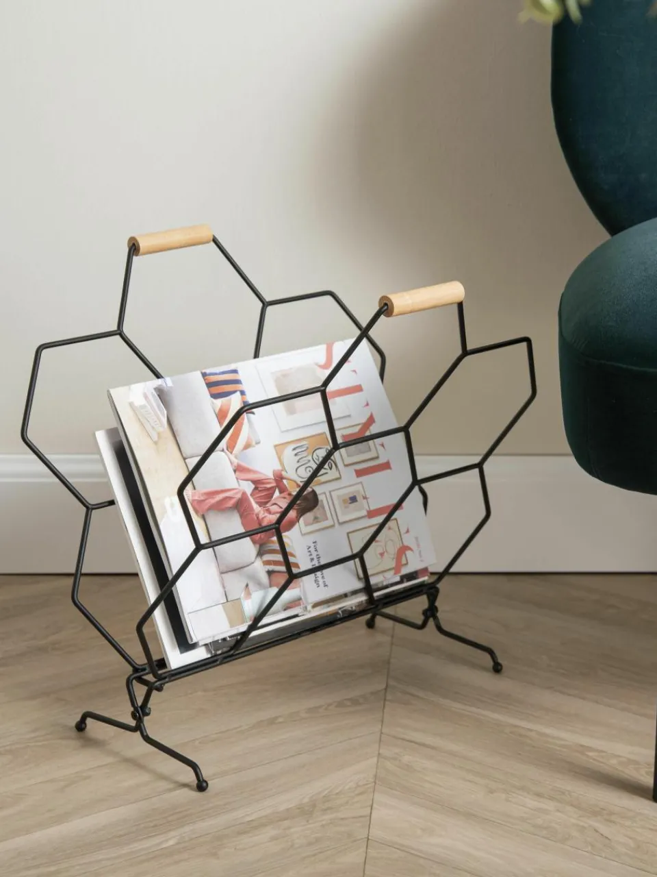 Tijdschriftenhouder Honeycomb^Westwing New