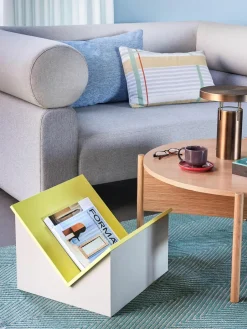 Tijdschriftenhouder Tick van essenhout^Hübsch Clearance