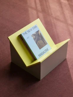 Tijdschriftenhouder Tick van essenhout^Hübsch Clearance