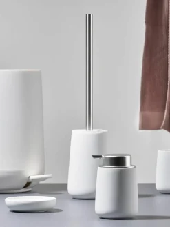 Toiletborstel Nova met porseleinen houder^Zone Denmark Hot