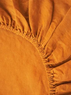Topper hoeslaken Airy, gewassen linnen^Westwing Collection Discount