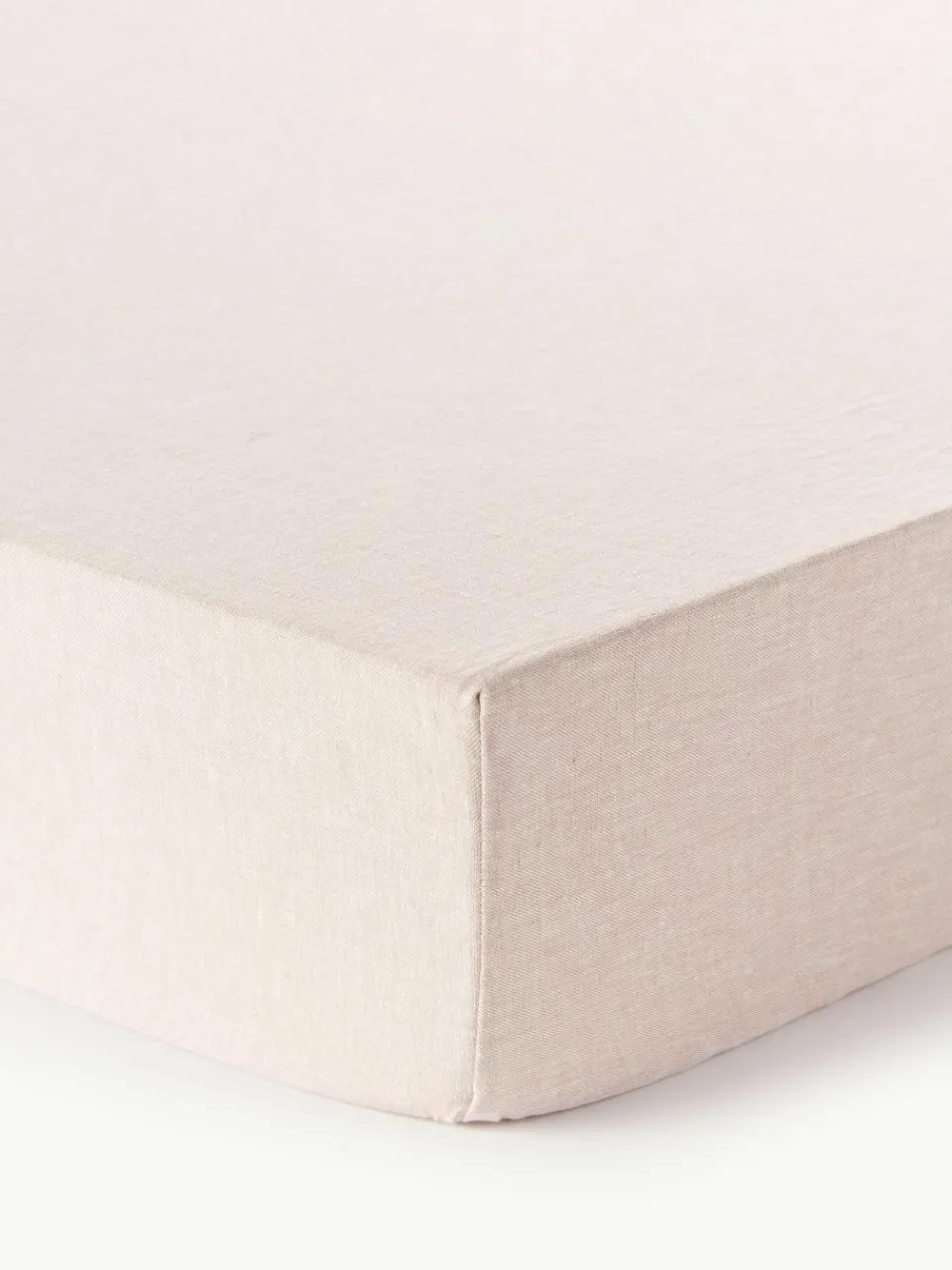 Topper hoeslaken Linna, linnen^Westwing Collection New