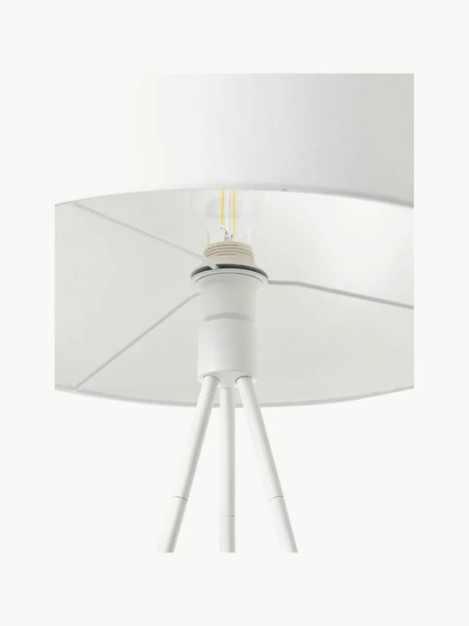 Tripod vloerlamp Cella met stoffen lampenkap^Westwing Collection Online