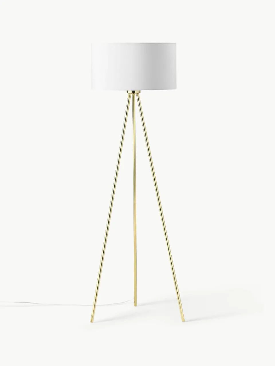 Tripod vloerlamp Cella met stoffen lampenkap^Westwing Collection Clearance