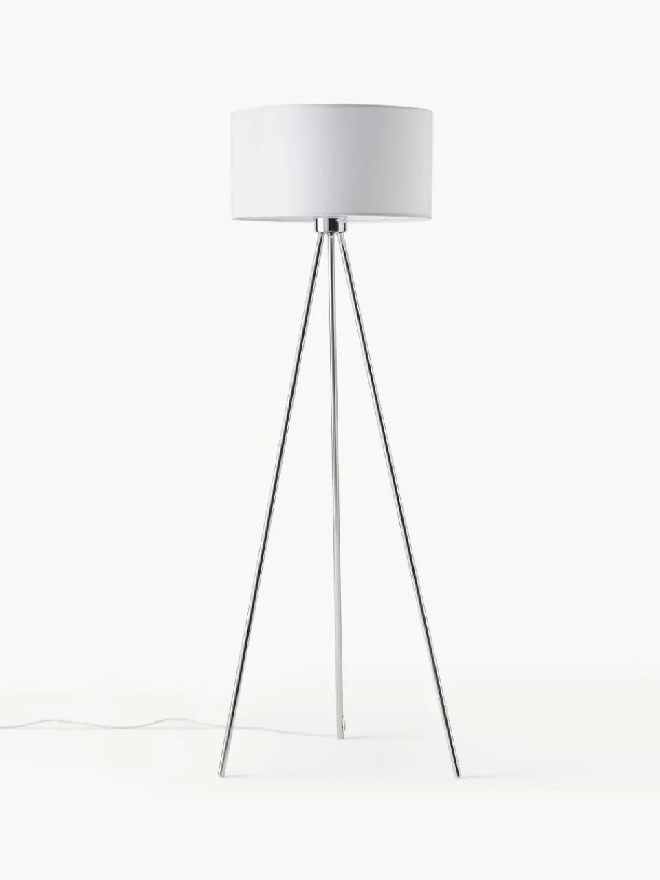 Tripod vloerlamp Cella met stoffen lampenkap^Westwing Collection New