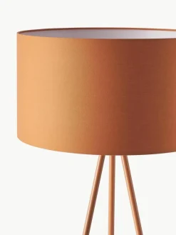 Tripod vloerlamp Cella met stoffen lampenkap^Westwing Collection Fashion
