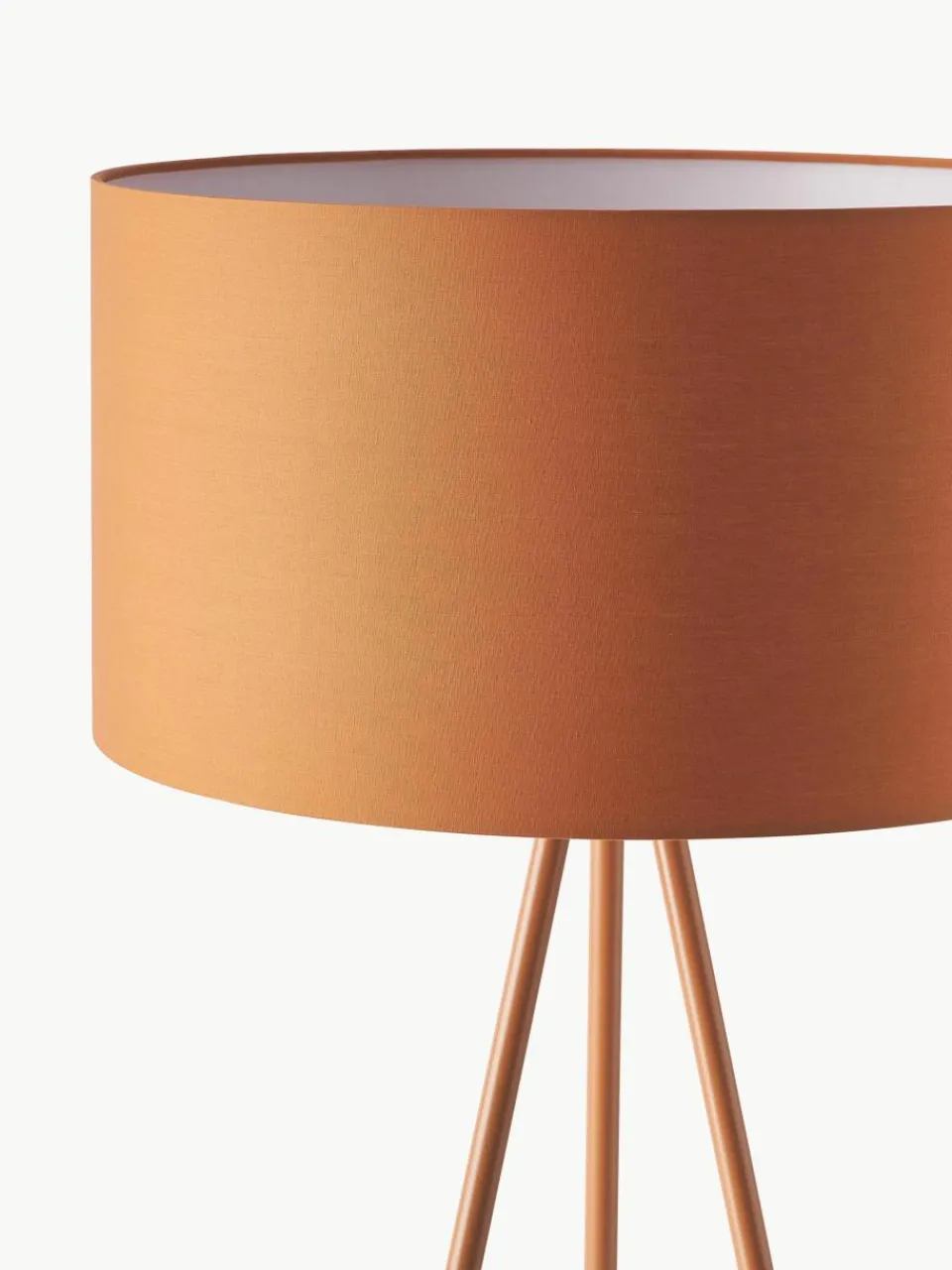 Tripod vloerlamp Cella met stoffen lampenkap^Westwing Collection Fashion