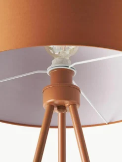 Tripod vloerlamp Cella met stoffen lampenkap^Westwing Collection Fashion