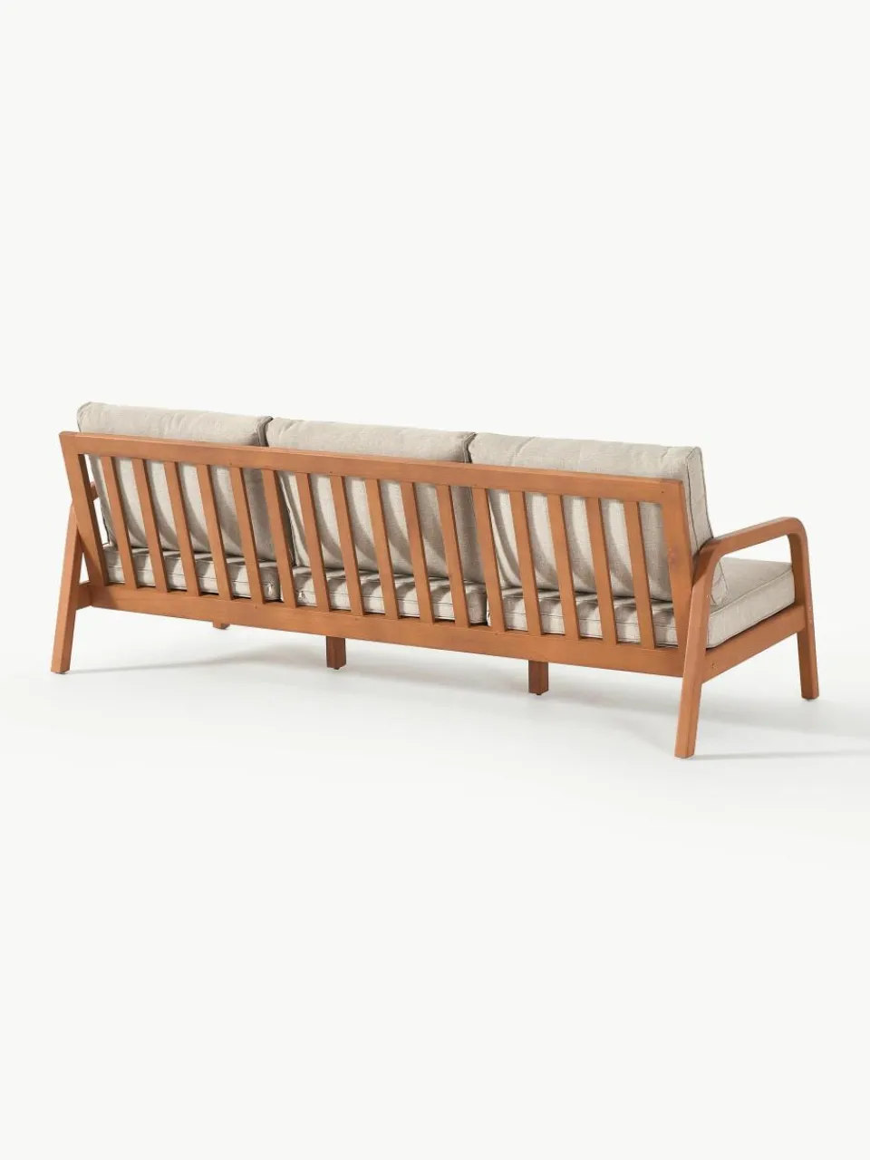 Tuin loungeset Bergen uit eucalyptushout, 4-delig^Westwing Collection Clearance