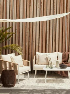 Tuin loungeset Malo, 4-delig^Westwing Collection Fashion