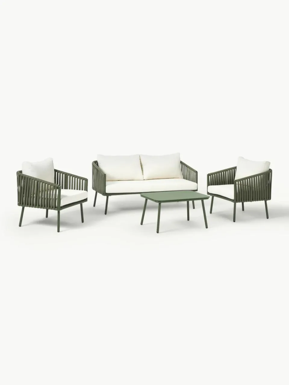 Tuin loungeset Malo, 4-delig^Westwing Collection Discount
