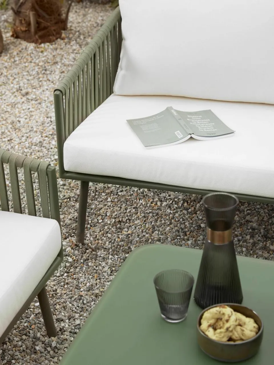 Tuin loungeset Malo, 4-delig^Westwing Collection Discount