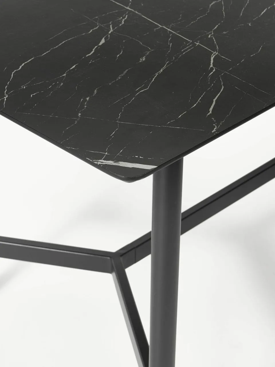 Tuineettafel Connor in marmerlook^Westwing Collection Hot