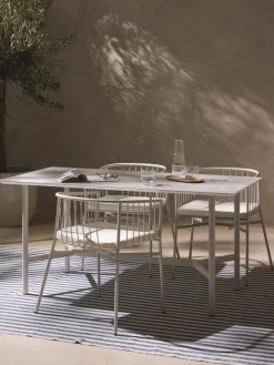 Tuineettafel Connor in marmerlook^Westwing Collection Clearance
