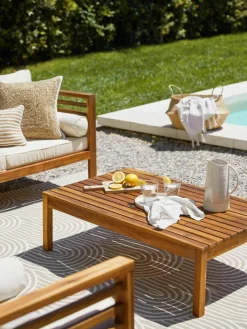 Tuintafel Bo van acaciahout, 100 x 60 cm^Westwing Collection Discount