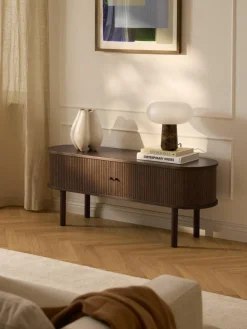 Tv-meubel Calary met geribde voorzijde^Westwing Collection Clearance