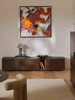 Tv-meubel Larsen van hout^Westwing Collection Sale