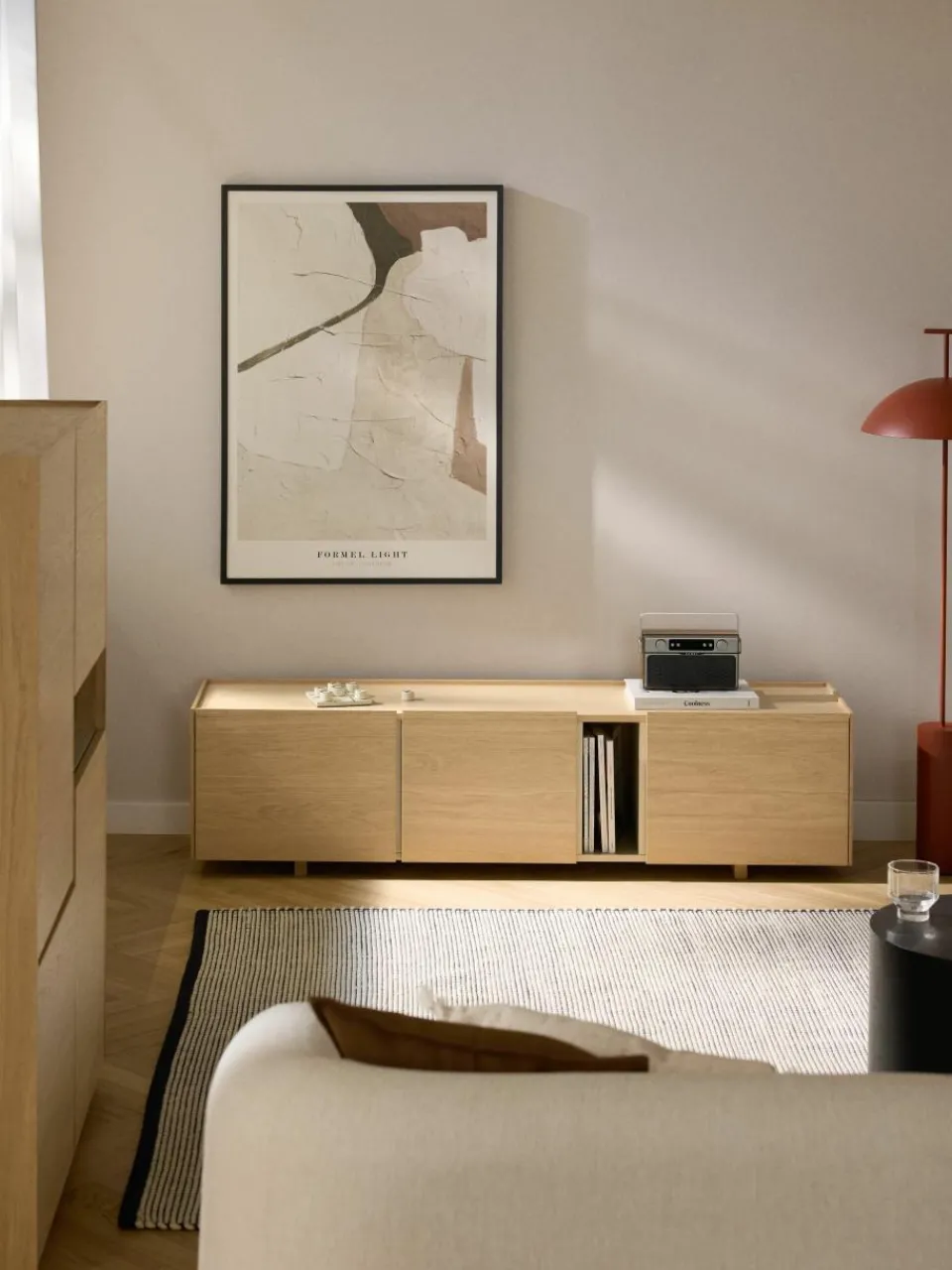 Tv-meubel Larsen van hout^Westwing Collection Sale