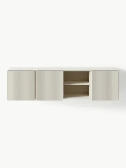 Tv-meubel Shea met geribde voorzijde^Westwing Collection Sale