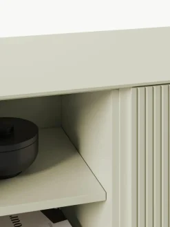 Tv-meubel Shea met geribde voorzijde^Westwing Collection Sale