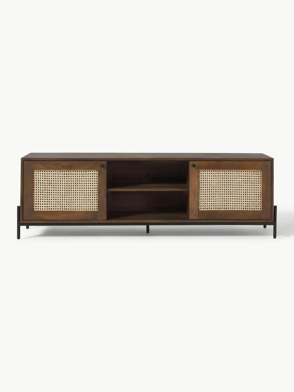 Tv-meubel Vienna met Weens vlechtwerk^Westwing Collection Clearance