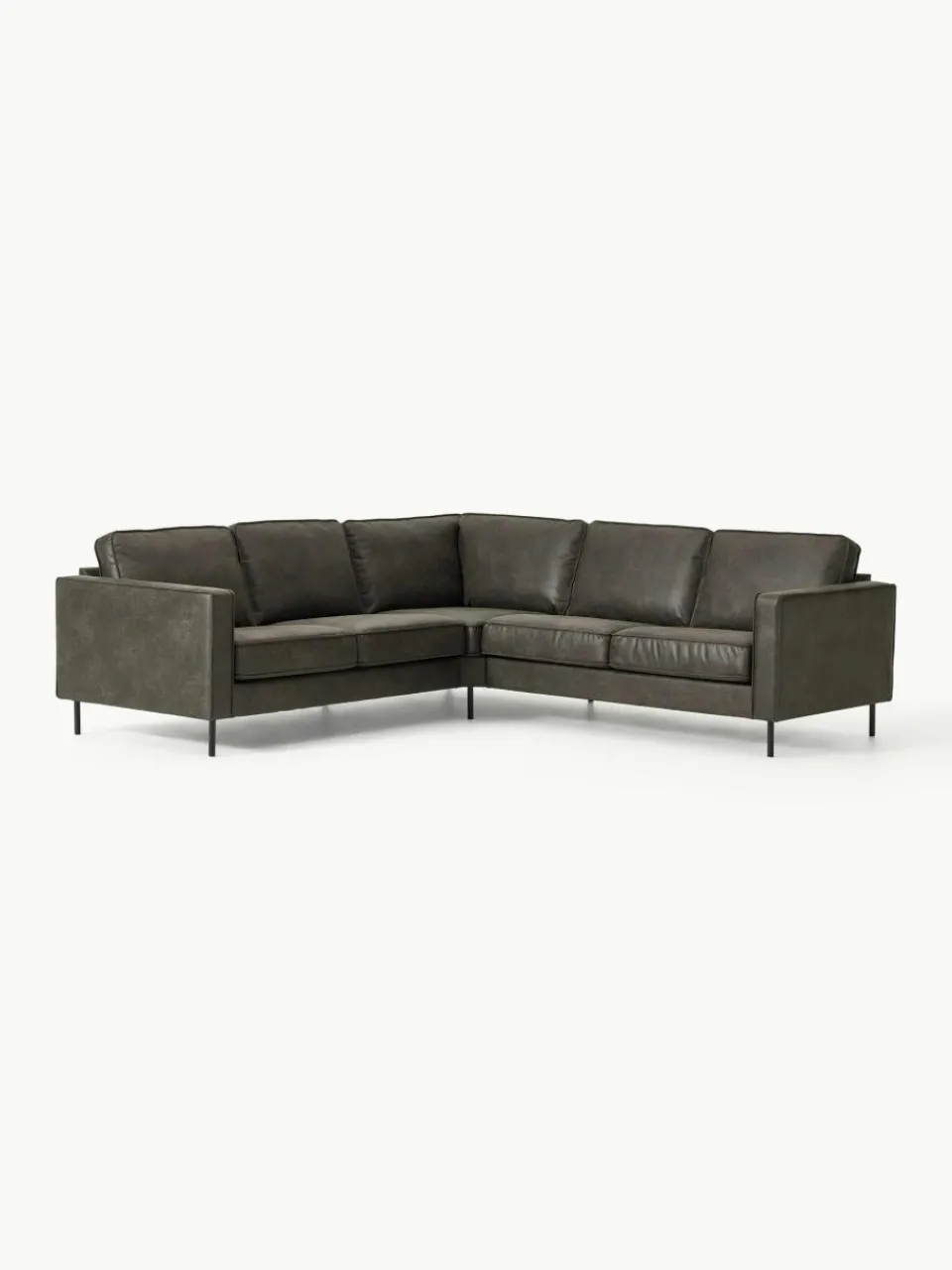 U-bank Hunter van gerecycled leer^Westwing Collection Fashion