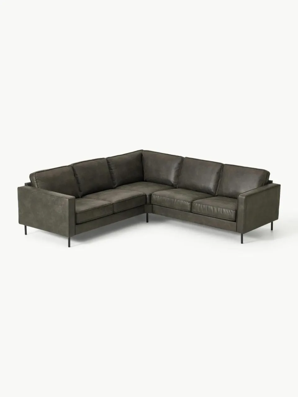 U-bank Hunter van gerecycled leer^Westwing Collection Fashion