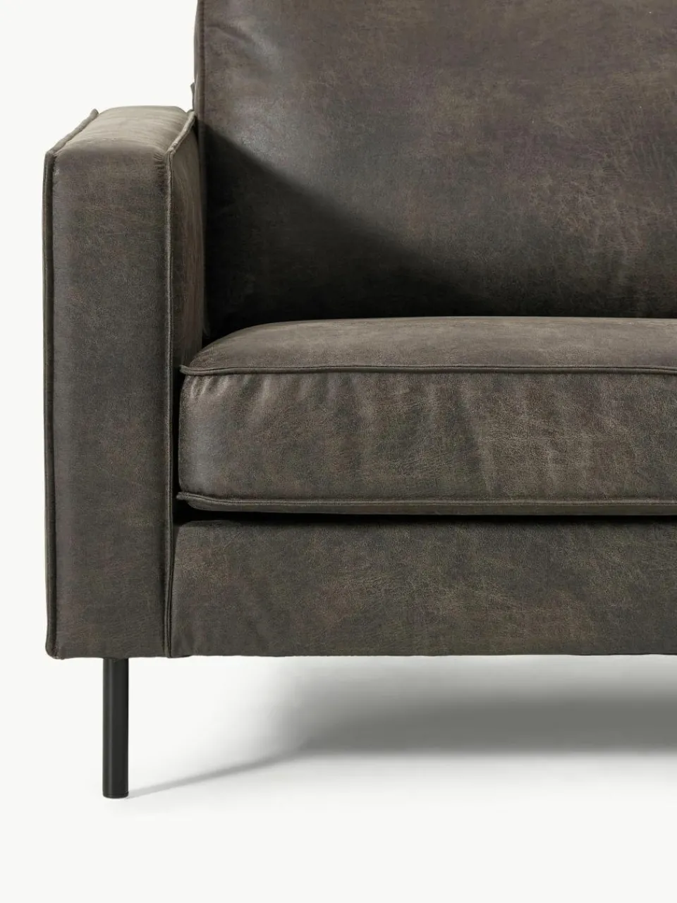 U-bank Hunter van gerecycled leer^Westwing Collection Fashion