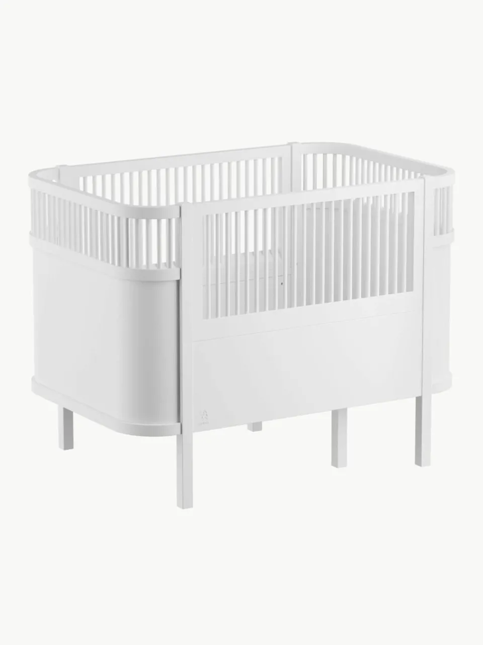 Uitschuifbaar babybedje Baby & Junior van berkenhout, 70 x 110/150 cm^Sebra Outlet