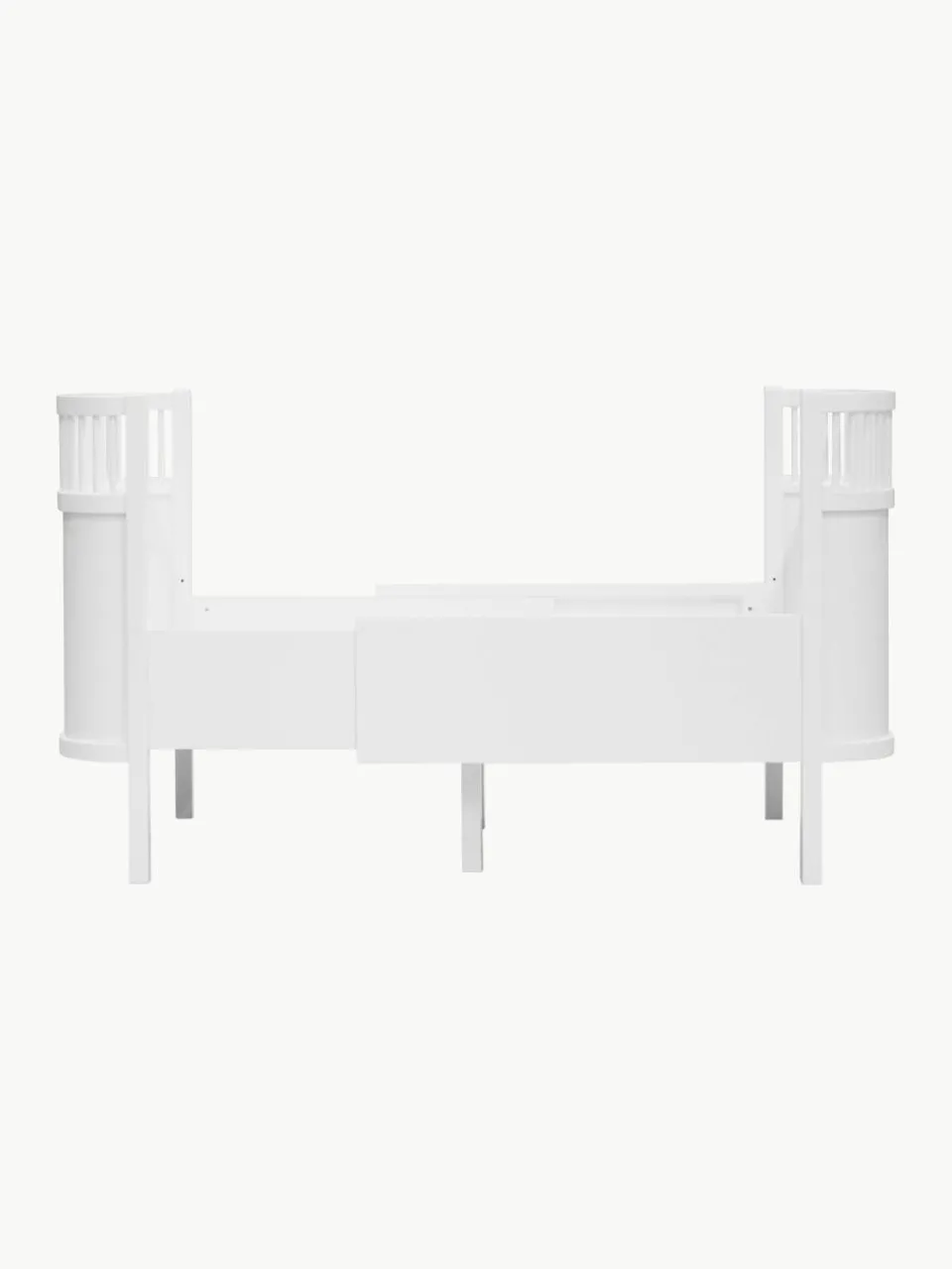 Uitschuifbaar babybedje Baby & Junior van berkenhout, 70 x 110/150 cm^Sebra Outlet