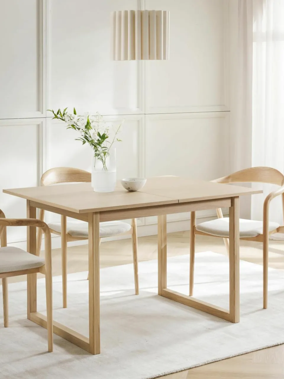 Uitschuifbare eettafel Calla, in verschillende formaten^Westwing Collection Discount