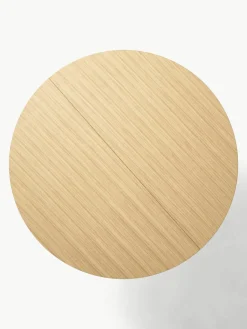 Uitschuifbare eettafel Filo met groefstructuur, 120 - 160 x 75 cm^Westwing Collection Discount