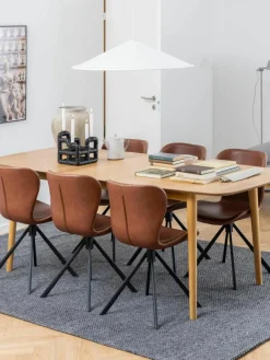 Uitschuifbare eettafel Montreux, 180 - 220 x 90 cm^Westwing Outlet