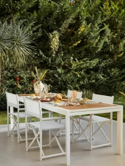 Uitschuifbare tuintafel Elias, 140 - 200 x 90 cm^Bizzotto New