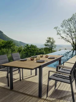 Uitschuifbare tuintafel Elias, 140 - 200 x 90 cm^Bizzotto Sale