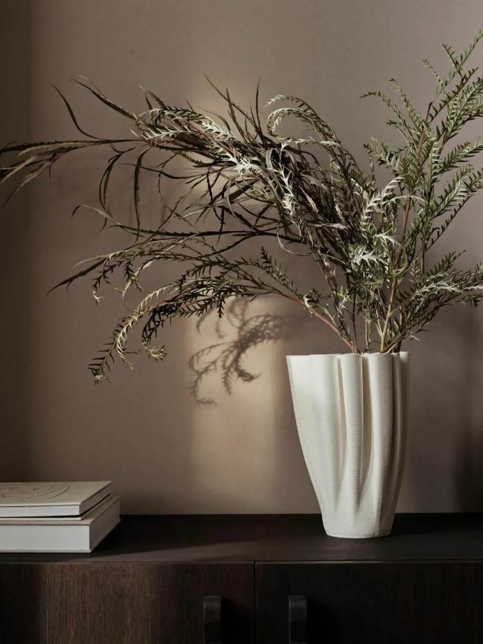 Vaas Dedali van keramiek, H 25 cm^ferm LIVING Online