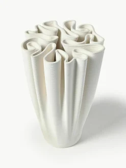 Vaas Dedali van keramiek, H 25 cm^ferm LIVING Online