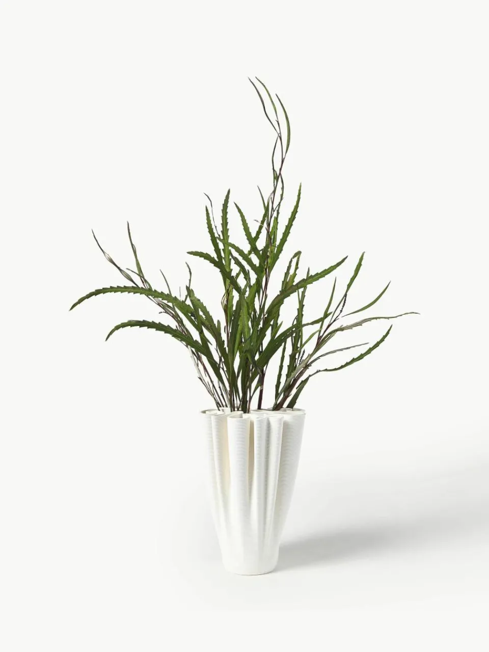 Vaas Dedali van keramiek, H 25 cm^ferm LIVING Online